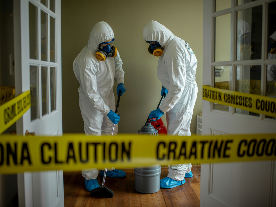 Crime Scene Specialist Cleaning service by Haz Clean in Birmingham