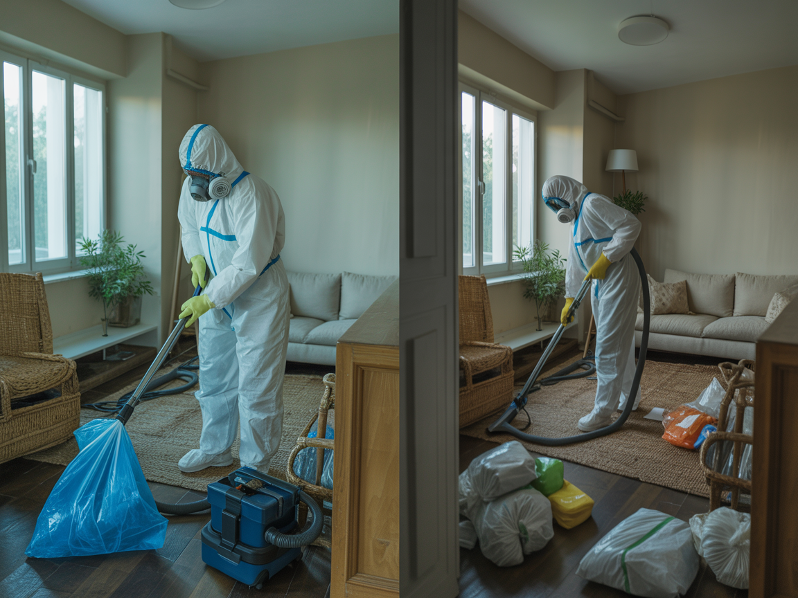 Hoarder Cleaning service by Haz Clean in Birmingham